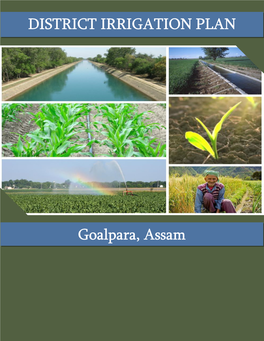 DISTRICT IRRIGATION PLAN Goalpara, Assam