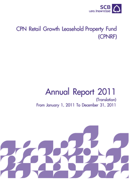 Table of All Expenses That the Asset Management Company Charged from the CPN Retail Growth Leasehold Property Fund