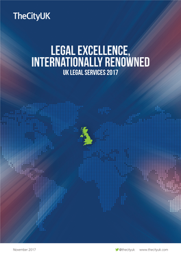 Legal Excellence, Internationally Renowned Uk Legal Services 2017