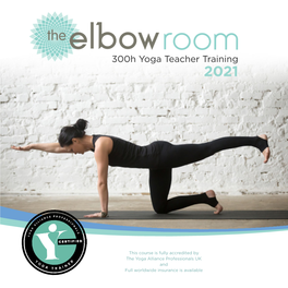 300H Yoga Teacher Training 2021