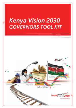 Kenya Vision 2030 GOVERNORS TOOL KIT