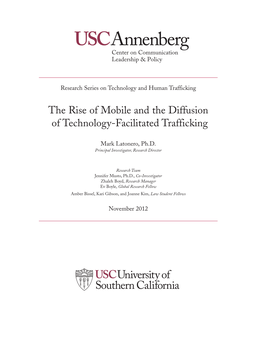 The Rise of Mobile and the Diffusion of Technology-Facilitated Trafficking