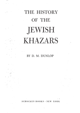 Jewish Khazars