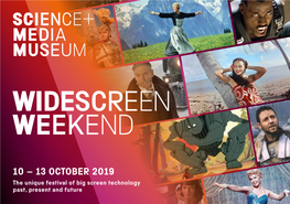 Download the Widescreen Weekend 2019 Brochure (PDF)