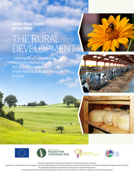 The Rural Development – Examples of Operations Implemented Under the Operational Plan of the National Rural Network in 2019