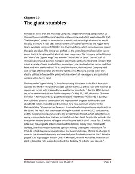 Chapter 39 – the Giant Stumbles