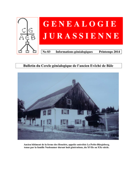 Genealogie Jurassienne