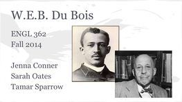 W.E.B. Du Bois