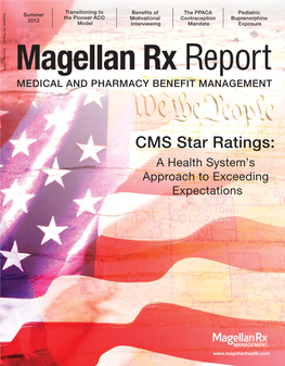 CMS Star Ratings: a Health System’S Approach to Exceeding Expectations