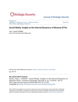 Insight on the Internal Dynamics of Mexican Dtos