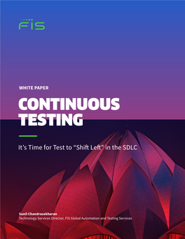 Continuous Testing