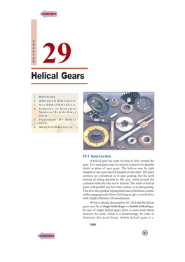 Helical Gears