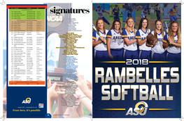 2018 Softball Recruiting Guide.Indd