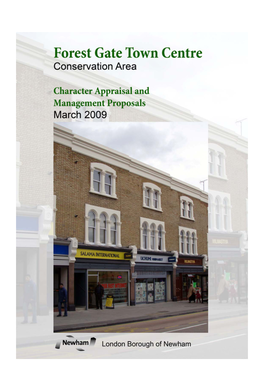 Forest Gate Conservation Area Appraisal and Management Plan