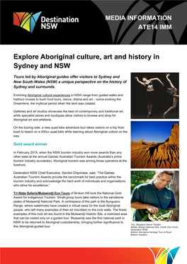 Explore Aboriginal Culture, Art and History in Sydney And