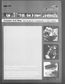 Food Protection Trends 2010-06: Vol 30 Iss 6