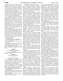 Congressional Record—Senate S1996