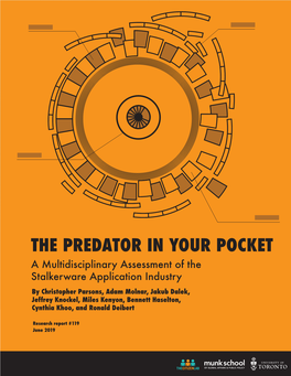 The Predator in Your Pocket: a Multidisciplinary Assessment of the Stalkerware Application Industry