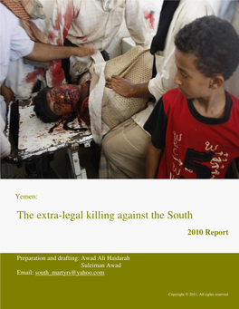 The Extra-Legal Killing Against the South / February Report