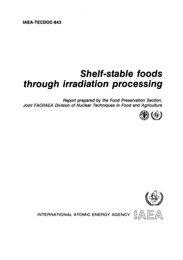 Shelf-Stable Foods Through Irradiation Processing