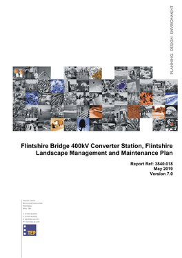 Flintshire Bridge 400Kv Converter Station, Flintshire Landscape Management and Maintenance Plan