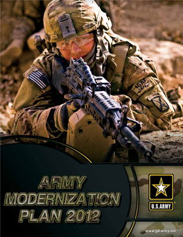 Army Modernization Plan 2012 (Modplan12) Operations