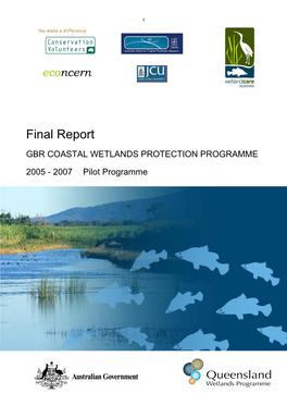 Great Barrier Reef Coastal Wetlands Protection Programme