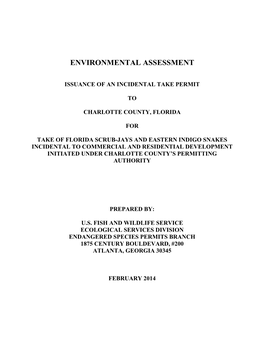 Environmental Assessment