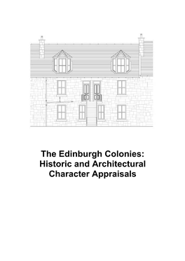 Edinburgh Colonies: Historic and Architectural Character Appraisals