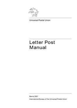 Letter Post Manual
