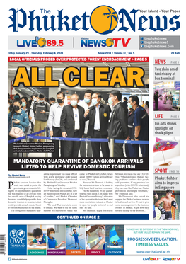News Life Sport Mandatory Quarantine of Bangkok