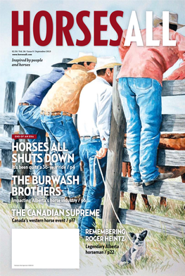 Horses All Shuts Down the Burwash Brothers