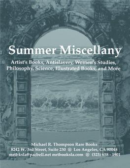 Miscellany Summer 21 XL