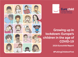Growing up in Lockdown: Europe's Children in the Age of COVID-19