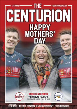 Leigh Centurions V BARROW RAIDERS