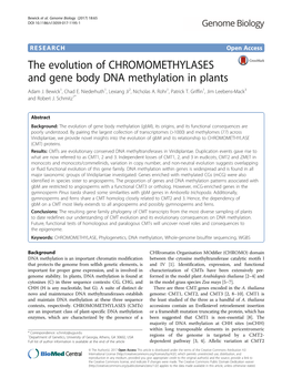 Downloaded from Proteins That Evolved Prior to the Diversification of Embry- Phytozome, That Were Not Included in Sequences Gener- Ophyta