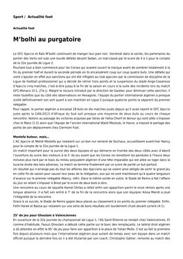 M'bolhi Au Purgatoire: Toute L'actualité Sur Liberte-Algerie.Com