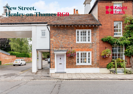 New Street, Henley-On-Thames RG9 a Pretty Grade II Listed Cottage in the Centre of Town