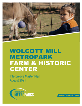 2021 Wolcott Mill Interpretive Master Plan