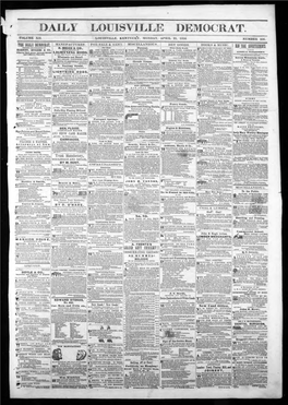 Daily Louisville Democrat: 1856-04-21