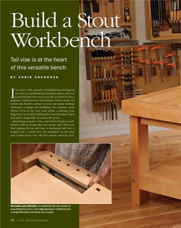 Tail Vise Is at the Heart of This Versatile Bench by Chris Gochnour