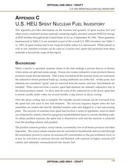 Highly Enriched Uranium: Striking a Balance
