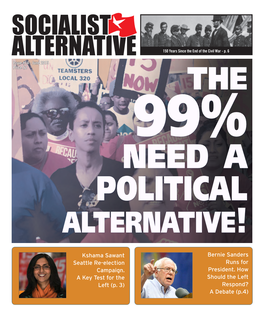 Kshama Sawant Seattle Re-Election Campaign. a Key Test for the Left (P