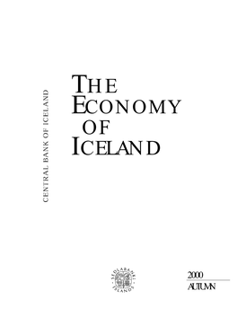 Economy of Iceland Haust 2000