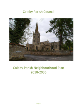 Coleby Neighbourhood Plan