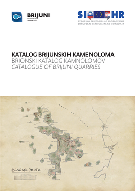 Brionski Katalog Kamnolomov Katalog Brijunskih