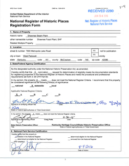 National Register of Historic Places Nat