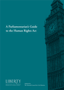 A Parliamentarian's Guide to the Human Rights