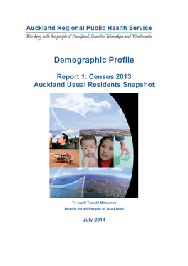 ARPHS Demographic Profile