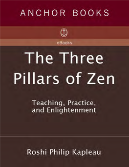 Philip Kapleau: the Three Pillars Of